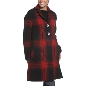 Buy ABS by Allen Schwartz Ladies Buffalo Plaid Grandfather Coat by A.B.S Allen Schwartz