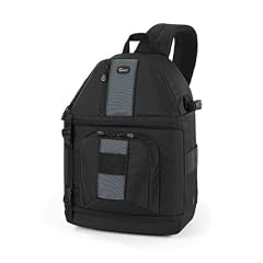 Lowepro SlingShot 302 AW SLR-Kamerarucksack (f�r SLR mit aufgesetztem 70-200mm-Objektiv und bis zu 6 zus�tzlichen Objektiven) schwarz