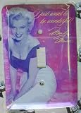 Marilyn Monroe Switchplate Cover - Just Want to Be Wonderful