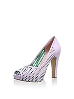 Pollini Zapatos peep toe (Rosa)