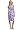 Everly Grey Women's Uma Dress, Orchid Print, X-Small