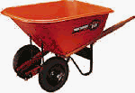 10CUFT Poly Wheelbarrow