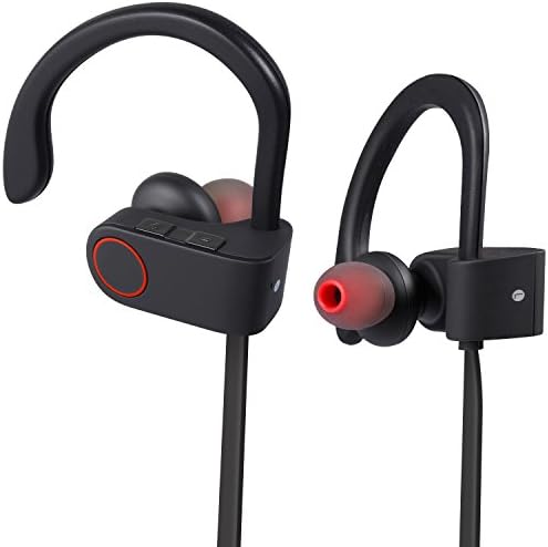 CELLACC Wireless Bluetooth 4.1 In-ear Sports Stereo Earhook Noise Cancelling Headphones for Smartphones - Black