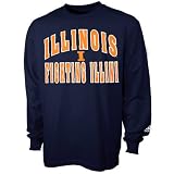 Adidas Illinois Fighting Illini Navy Rally Long Sleeve T-shirt