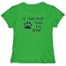 T-Shirt Womens Green  MY English Mastiff THINKS I AM GREAT  Dogs