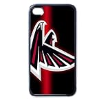 Atlanta-Falcons iPhone 4/4s Seamless Case (Black)