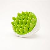 Zyllion ZMA-12-GR Shampoo Scalp Massage Brush (Green)