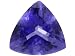 MIN 1.00CT 7X7MM TRILLION TANZANITE