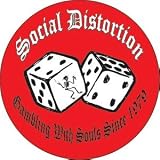 Social Distortion Dice Button B-0436
