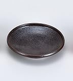 黒伊賀渕立2.8皿 5個組 【美濃焼 小皿】