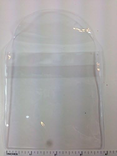 100 NEW Individual Clear Plastic Sleeves for Coins &amp;/or Jewelry (Large size)