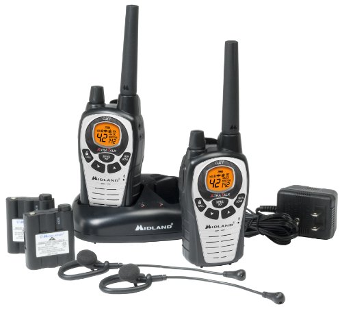 Midland GXT760VP4 36-Mile 42-Channel FRS GMRS Two-Way Radio (Pair)