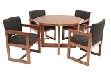 Outdoor Living : 42' Octagonal Conference Table with 4 Chairs
