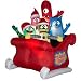 Nickeldeon 6 ft Lighted Yo Gabba Gabba Airblown Christmas Inflatable