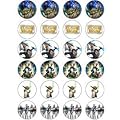 Star Wars Clone Wars 24 Edible Wafer Paper Fairy/Cup Cake Toppers