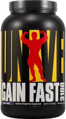 Universal Nutrition Gain Fast 3100 Vanilla Shake - 5.1 lbs