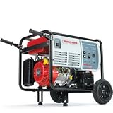 Honeywell HW7500EL 9375 Watt 15 HP 420cc OHV Portable Gas Powered Home Generator With Electric Start (CARB Compliant)