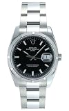 ROLEX｜ROLEX パーペチュアルデイト 115210 ブラック バー [並行輸入品]