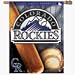 Colorado Rockies Banner vertical flag 27