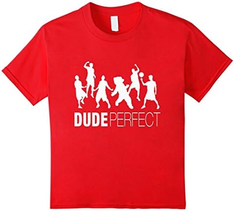 Kids Dude Trick Shots Perfect TShirt 6 Red