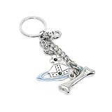 Vivienne Westwood ヴィヴィアン ウエストウッド キーリング SILVER BONE ORB KEYRING オーブ シルバー キーホルダー[並行輸入品]