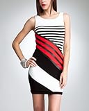 Variegated Stripe Tank Dress - bebe Addiction