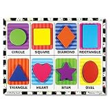 Melissa & Doug Shapes - Chunky Puzzle