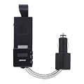 iBUFFALO �yiPhone4S����m�F�ρziPod&iPhone��pFM�g�����X�~�b�^�[�d�|�[�g�t�O�[�X�l�b�N�^�C�v�u���b�N BSFM07BK