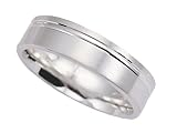 Benchmark® 6mm Comfort Fit Wedding Band - 14kt White or Yellow Gold