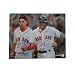 Dustin Pedroia and Jacoby Ellsbury Boston Red Sox Autographed 16x20 Photograph