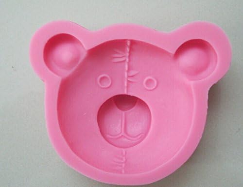 HSE Cute and Lovely Winnie Bear Shape Silicone 3D Mold Cookware Cake Decorating fondant soap mold