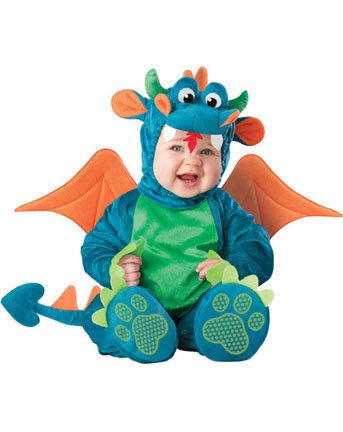 INFANT TODDLER DINKY DRAGON COSTUME