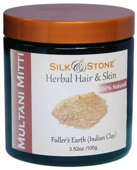 Silk & Stone Natural Multani Mitti Powder Clay (Fuller's Earth)