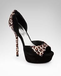Clover Animal Print Suede Pump - WEB EXCLUSIVE
