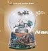 Kinkade Animated Village Christmas Musical Snow Globe