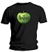 The Beatles Apple Logo Black Mens T-Shirt