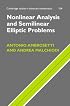 Nonlinear Analysis and Semilinear Elliptic Problems (Cambridge Studies in Advanced Mathematics)