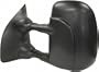 99-05 FORD F350 SUPER DUTY PICKUP f-350 MIRROR LH (DRIVER SIDE) TRUCK, Manual, Telescopic Double-Swing Type, w/o Signal, small blind spot (fish eye) included (1999 99 2000 00 2001 01 2002 02 2003 03 2