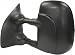99-05 FORD F250 HEAVY DUTY PICKUP f-250 MIRROR LH (DRIVER SIDE) TRUCK, Manual, Telescopic Double-Swing Type, w/o Signal, small blind spot (fish eye) included (1999 99 2000 00 2001 01 2002 02 2003 03 2 Image