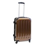 Valise rigide à roulettes 70x50x32 broncé 127 L Haupststadtkoffer