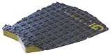 H2O Surfboard Traction - Team Designed QSx Quad Square Profile. Grey / Yellow