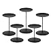 smtyle Candle Holder Wax Centerpiece Set of 5 Plate for Tables or Floor with Black Iron