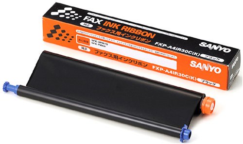 SANYO 普通紙ファクシミリ用インクリボン（ブラック） FXP-A4IR30C（K）