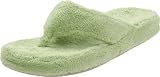ACORN Women’s New Spa Thong Slipper New Lime,Medium 6.5-7.5 M US