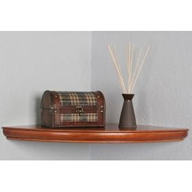 <b>Architectural Elements Corner Shelf-Honey Oak - (Honey Oak)</b>