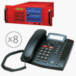SimpliPhones Plus Series 5008 (8 extension system)