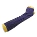 Cable Knit Arm Warmer Fingerless Long Gloves Purple