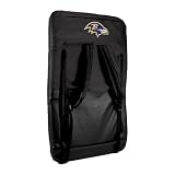 Exclusive By Picnictime Ventura Seat Portable Recliner With Armrests And Adjustable Backpack Straps/Black-Baltimore Ravens (Digital Print)
