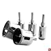 Neiko 5-Piece Diamond Dust Hole Saw, Tile Glass Marble Slate Tool - 3/4