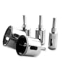 Neiko 5-Piece Diamond Hole Saws, Tile Glass Marble Slate Tool - 3/4, 1, 1-3/16, 1-3/8 & 1-5/8 Inch